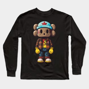 Hypebeast Kaws Figures Long Sleeve T-Shirt